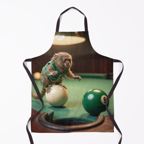 Item preview, Pygmy Marmoset Plays Pool designed and sold by Tridentulus.