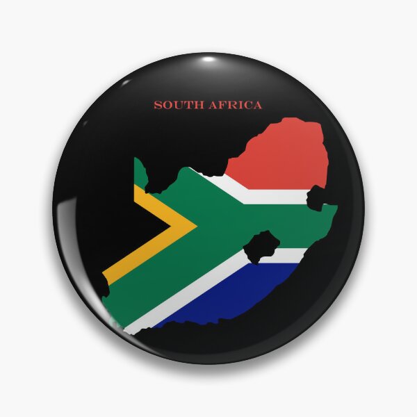 Item preview, South Africa Map Flag Silhouette Africa Travel Pride Gift designed and sold by NTGUILTY.