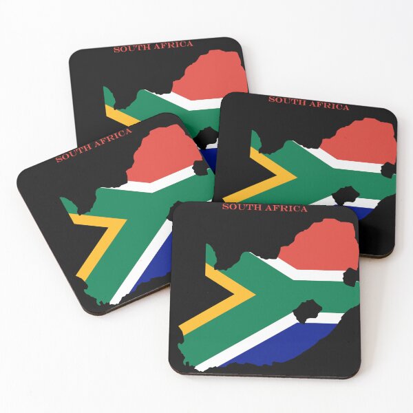 Item preview, South Africa Map Flag Silhouette Africa Travel Pride Gift designed and sold by NTGUILTY.