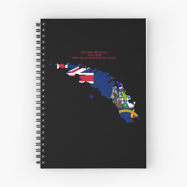 Item preview, South Georgia and the South Sandwich Islands Map Flag Silhouette Travel Pride Gift designed and sold by NTGUILTY.