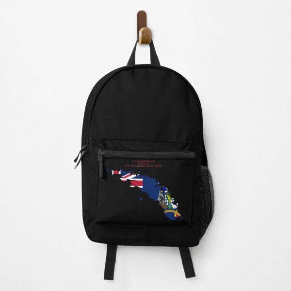 Item preview, South Georgia and the South Sandwich Islands Map Flag Silhouette Travel Pride Gift designed and sold by NTGUILTY.
