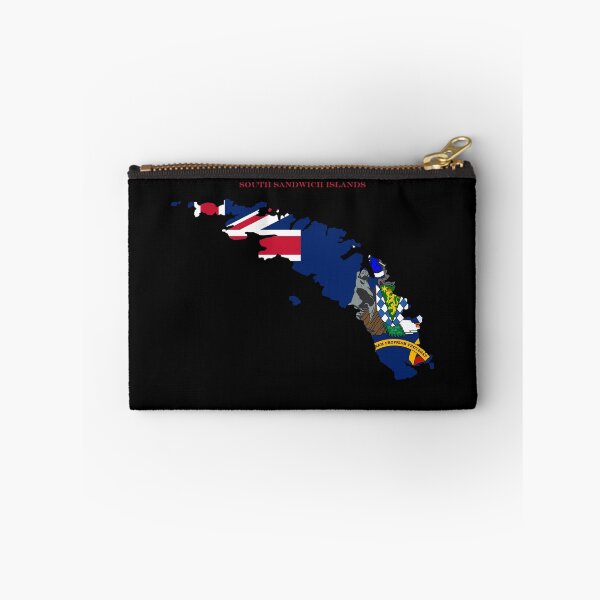 Item preview, South Georgia and the South Sandwich Islands Map Flag Silhouette Travel Pride Gift designed and sold by NTGUILTY.