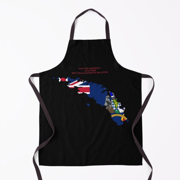 Item preview, South Georgia and the South Sandwich Islands Map Flag Silhouette Travel Pride Gift designed and sold by NTGUILTY.