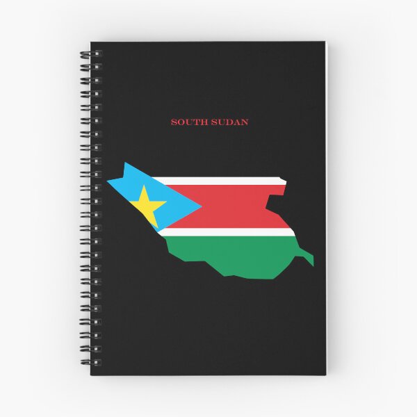 Item preview, South Sudan Map Flag Silhouette East Africa Travel Pride Gift designed and sold by NTGUILTY.