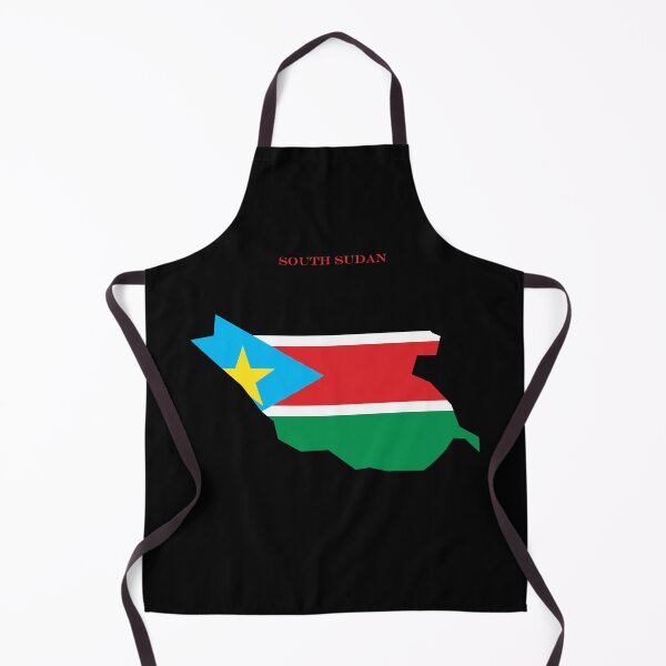 Item preview, South Sudan Map Flag Silhouette East Africa Travel Pride Gift designed and sold by NTGUILTY.