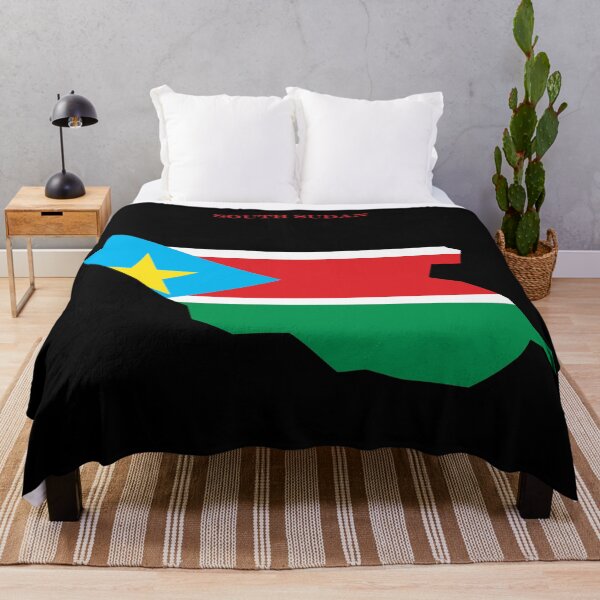 Item preview, South Sudan Map Flag Silhouette East Africa Travel Pride Gift designed and sold by NTGUILTY.
