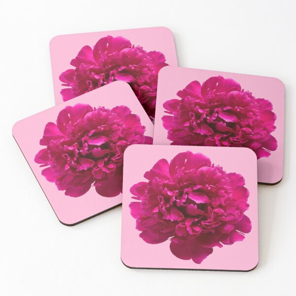 Item preview, pink peony flower  designed and sold by inainart.