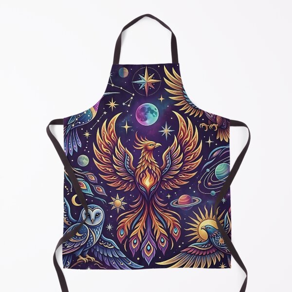Item preview, Celestial Phoenix and Cosmic Birds Mystical Art designed and sold by Originaledesign.