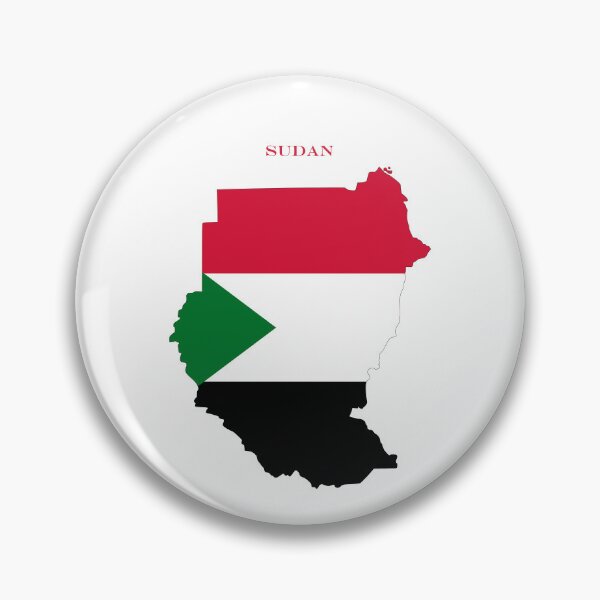 Item preview, Sudan Map Flag Silhouette North Africa Travel Pride Gift designed and sold by NTGUILTY.