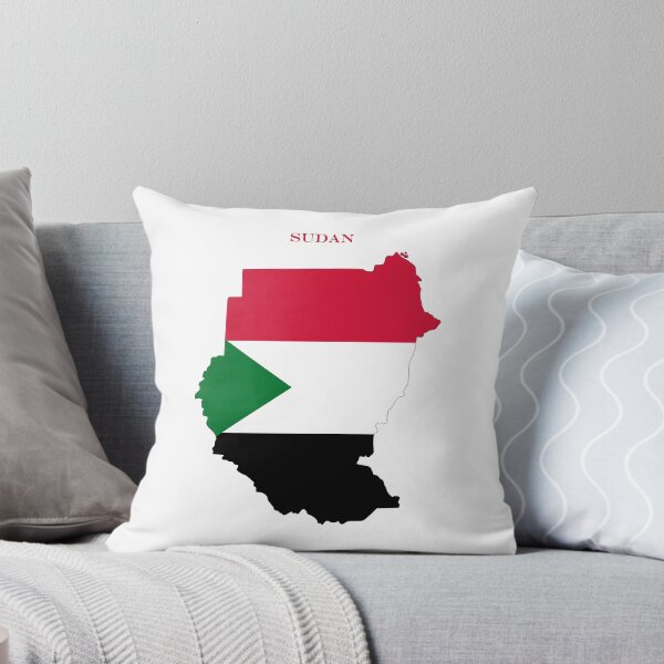 Item preview, Sudan Map Flag Silhouette North Africa Travel Pride Gift designed and sold by NTGUILTY.