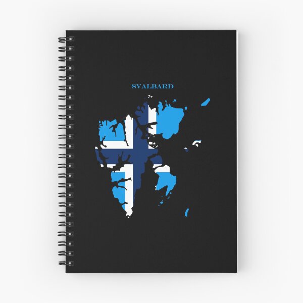 Item preview, Svalbard Map Flag Silhouette Arctic Norway Travel Pride Gift designed and sold by NTGUILTY.