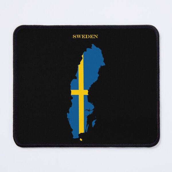 Item preview, Sweden Map Flag Silhouette Europe Travel Pride Gift designed and sold by NTGUILTY.