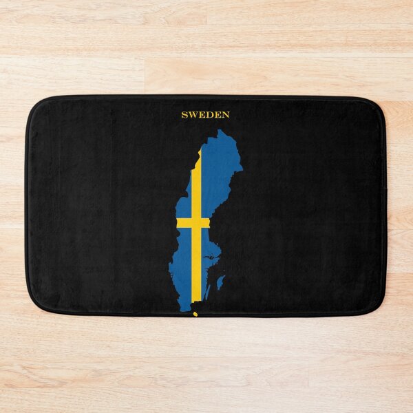 Item preview, Sweden Map Flag Silhouette Europe Travel Pride Gift designed and sold by NTGUILTY.