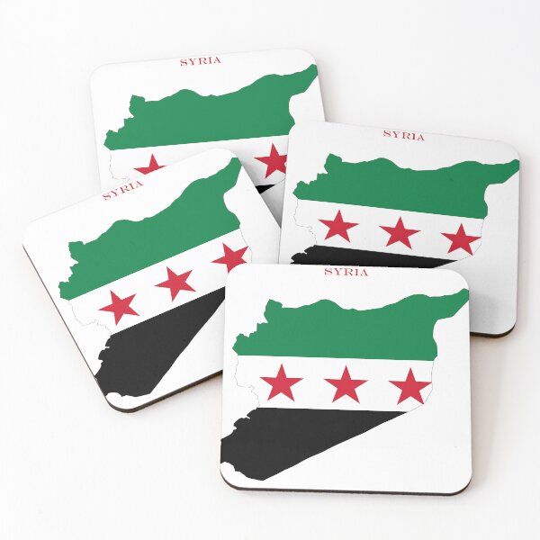 Item preview, Syria Map Flag Silhouette Middle East Travel Pride Gift designed and sold by NTGUILTY.