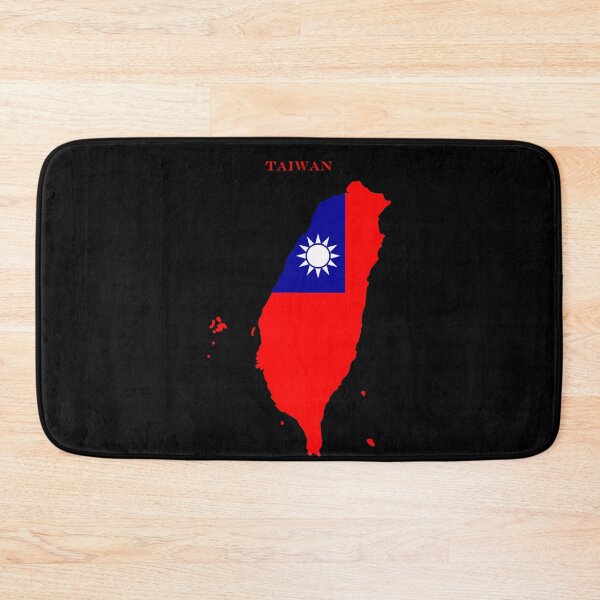 Item preview, Taiwan Map Flag Silhouette Asia Travel Pride Gift designed and sold by NTGUILTY.