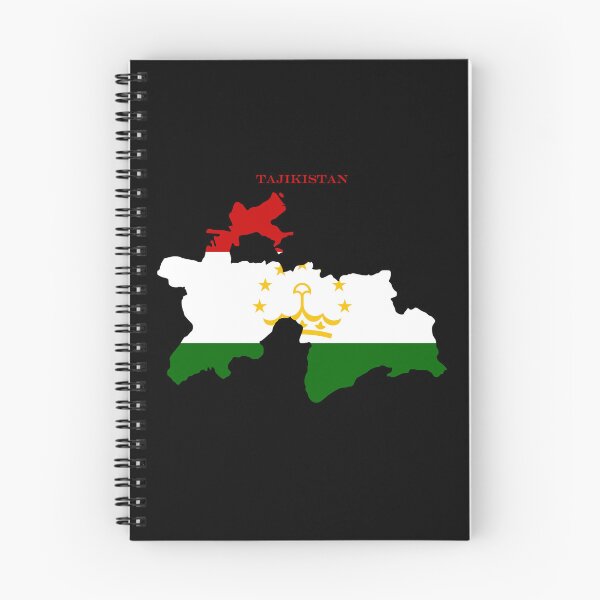 Item preview, Tajikistan Map Flag Silhouette Asia Travel Pride Gift designed and sold by NTGUILTY.