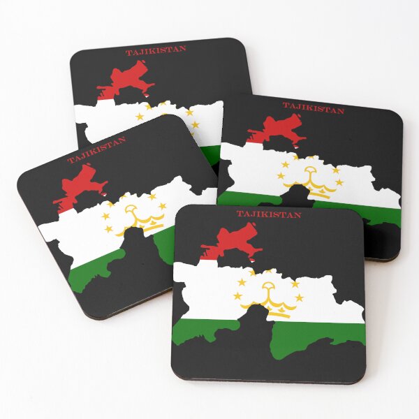 Item preview, Tajikistan Map Flag Silhouette Asia Travel Pride Gift designed and sold by NTGUILTY.