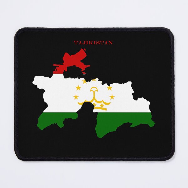 Item preview, Tajikistan Map Flag Silhouette Asia Travel Pride Gift designed and sold by NTGUILTY.