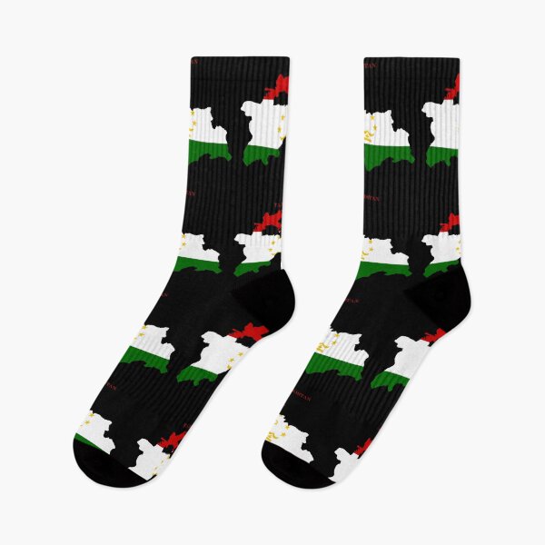 Item preview, Tajikistan Map Flag Silhouette Asia Travel Pride Gift designed and sold by NTGUILTY.