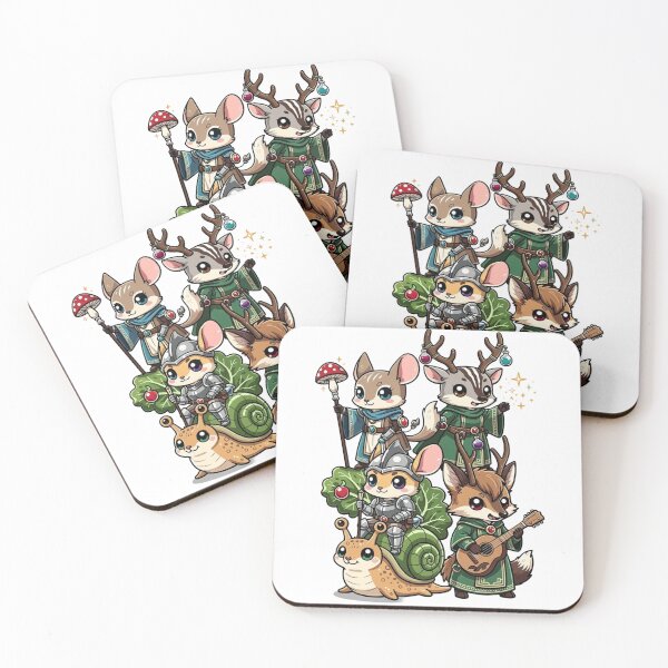 Item preview, D&D Kawaii Party: Jerboa Knight and Friends designed and sold by StampLab1.