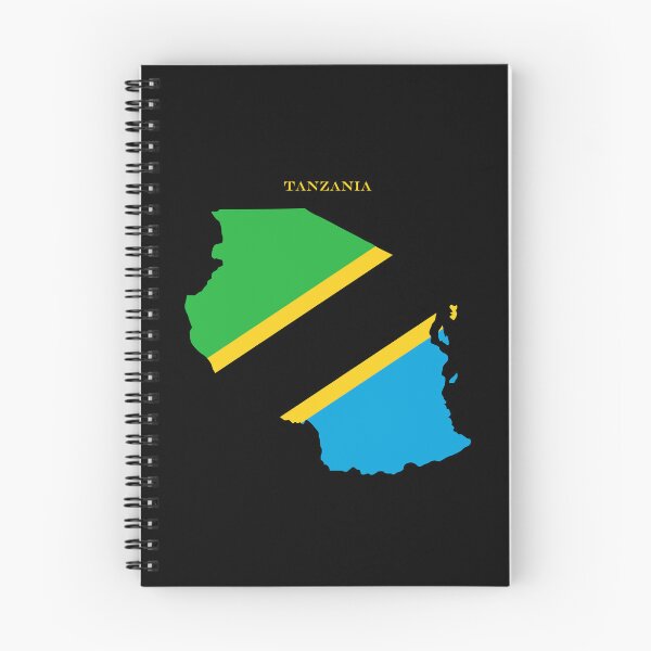 Item preview, Tanzania Map Flag Silhouette Africa Travel Pride Gift designed and sold by NTGUILTY.
