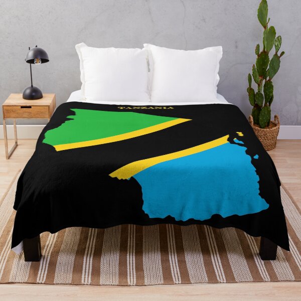 Item preview, Tanzania Map Flag Silhouette Africa Travel Pride Gift designed and sold by NTGUILTY.
