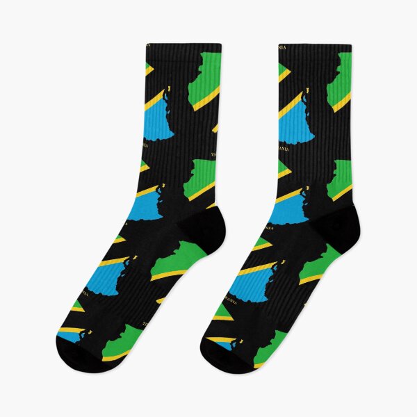 Item preview, Tanzania Map Flag Silhouette Africa Travel Pride Gift designed and sold by NTGUILTY.