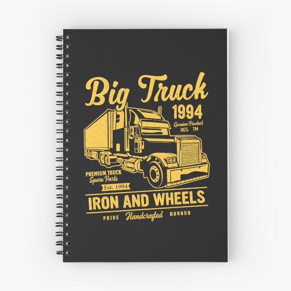 Item preview, Vintage Big Truck Iron and Wheels 1994 - Retro Semi Truck Driver Design designed and sold by 1001T-Shirt.