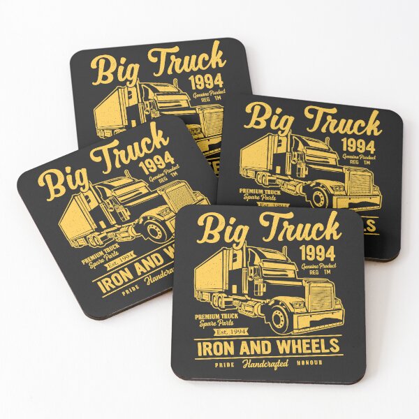 Item preview, Vintage Big Truck Iron and Wheels 1994 - Retro Semi Truck Driver Design designed and sold by 1001T-Shirt.