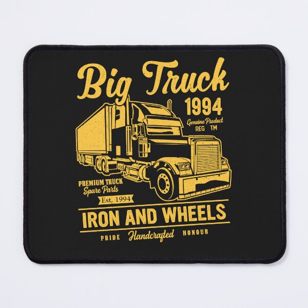 Item preview, Vintage Big Truck Iron and Wheels 1994 - Retro Semi Truck Driver Design designed and sold by 1001T-Shirt.