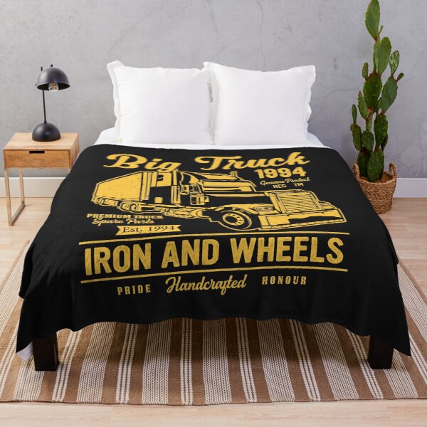 Item preview, Vintage Big Truck Iron and Wheels 1994 - Retro Semi Truck Driver Design designed and sold by 1001T-Shirt.