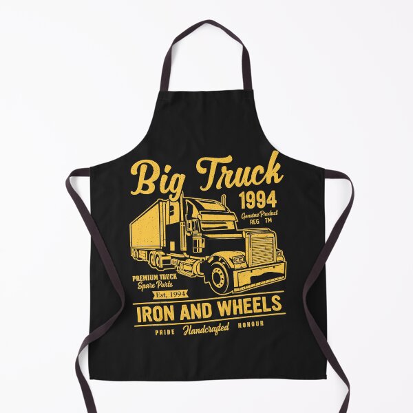 Item preview, Vintage Big Truck Iron and Wheels 1994 - Retro Semi Truck Driver Design designed and sold by 1001T-Shirt.