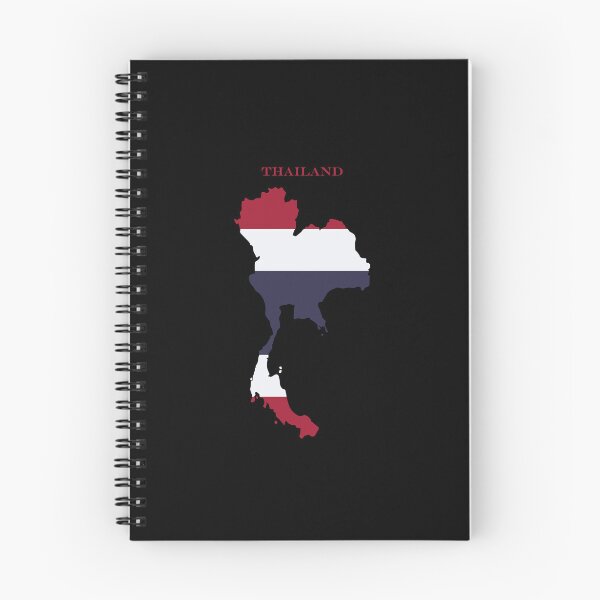 Item preview, Thailand Map Flag Silhouette Asia Travel Pride Gift designed and sold by NTGUILTY.