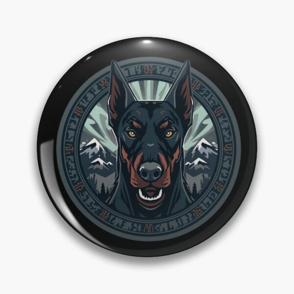 Item preview, Nordic Guardian – Doberman Sigil designed and sold by GreennieArt.