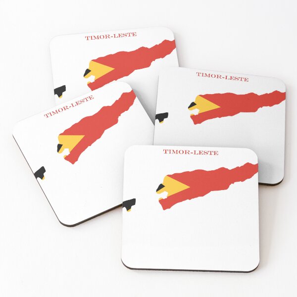 Item preview, Timor-Leste Map Flag Silhouette East Timor Asia Travel Pride Gift designed and sold by NTGUILTY.