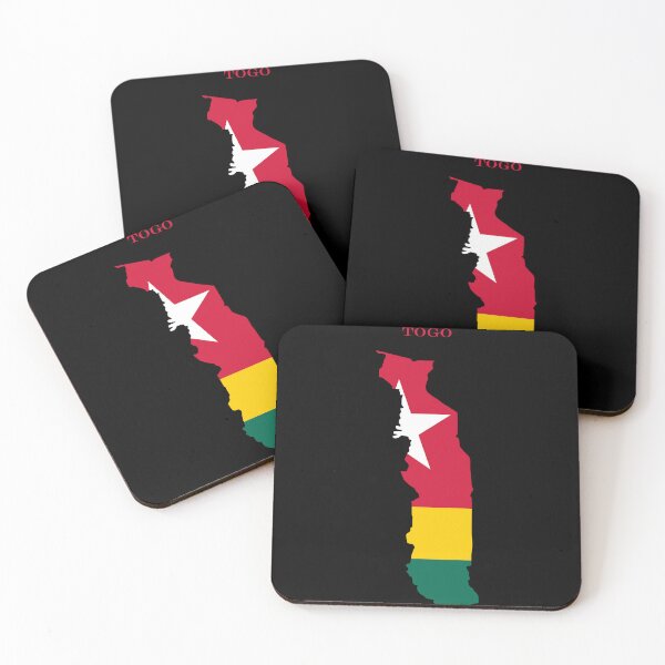Item preview, Togo Map Flag Silhouette West Africa Travel Pride Gift designed and sold by NTGUILTY.