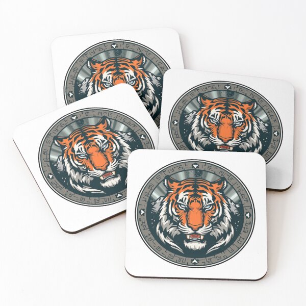 Item preview, Nordic Tiger – Warrior Emblem designed and sold by GreennieArt.