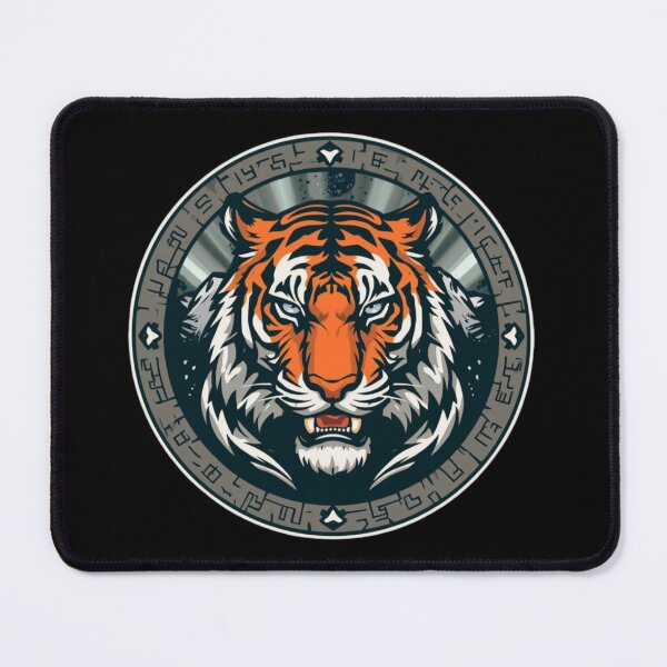 Item preview, Nordic Tiger – Warrior Emblem designed and sold by GreennieArt.