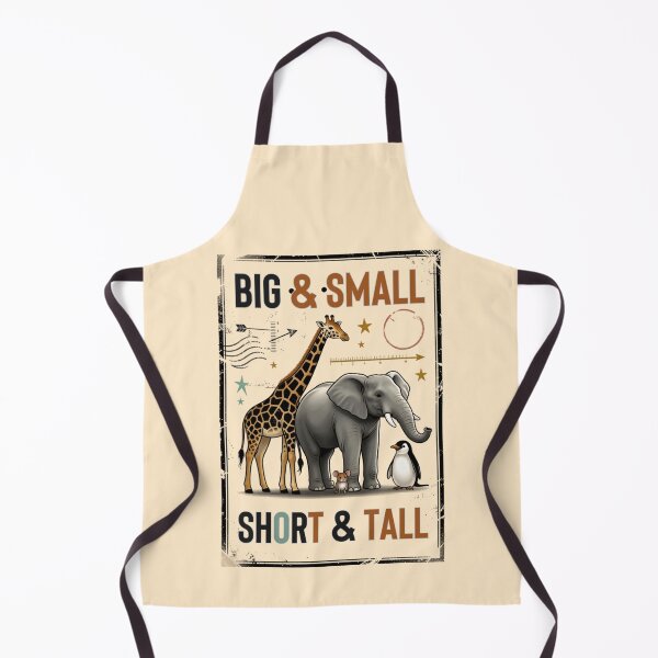 Item preview, **“BIG & SMALL • SHORT & TALL — Vintage Stamp Streetwear Edition”** designed and sold by CallisC-Arts.