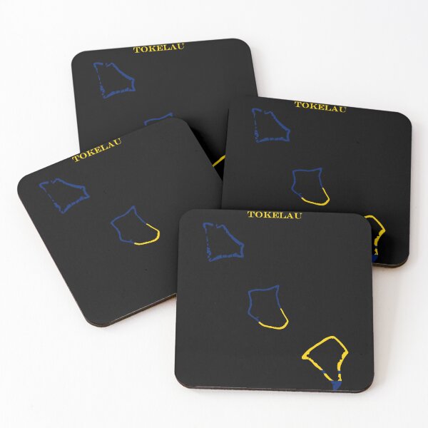 Item preview, Tokelau Map Flag Silhouette South Pacific Travel Pride Gift designed and sold by NTGUILTY.