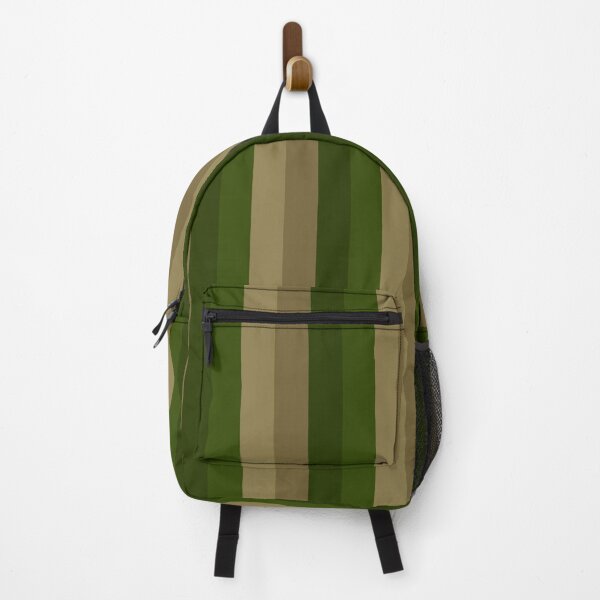 Item preview, Green & brown vertical lines designed and sold by Mint + Midnight.