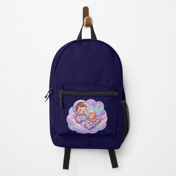 Item preview, Dreaming In Zero Gravity Kawaii Cat Astronaut designed and sold by MHArtSpace.