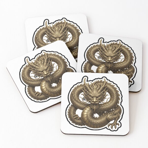 Item preview, Oriental Dragon — Chinese Bronze Gold Dragon FAS designed and sold by FASAventuras.