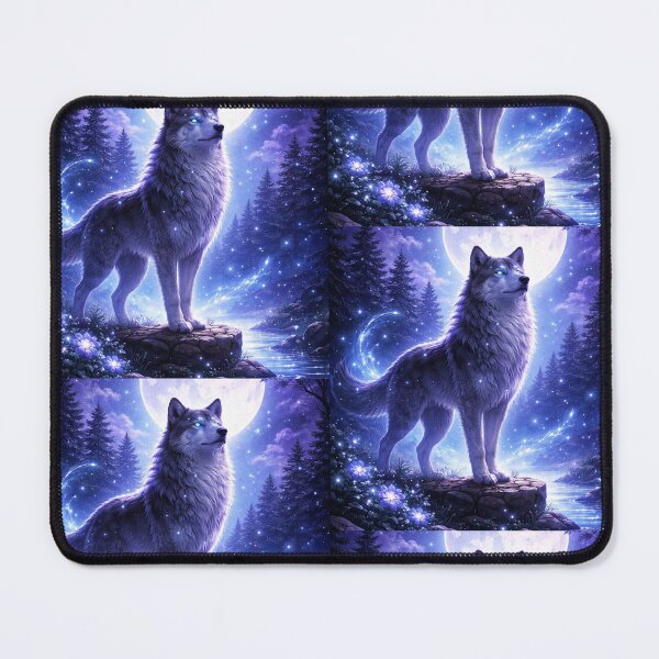Item preview,  Moon Glow Wolf – Dreamlike Night Magic. designed and sold by JoyNest = "The nest of joy".