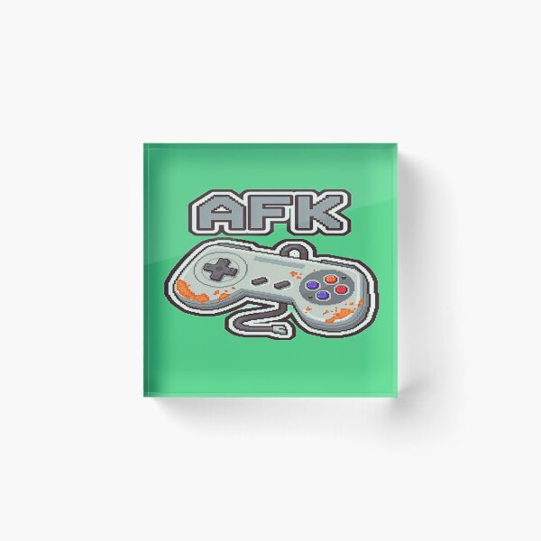 Item preview, AFK - Away From Keyboard Pixel Art Controller designed and sold by The Cartridge Club.