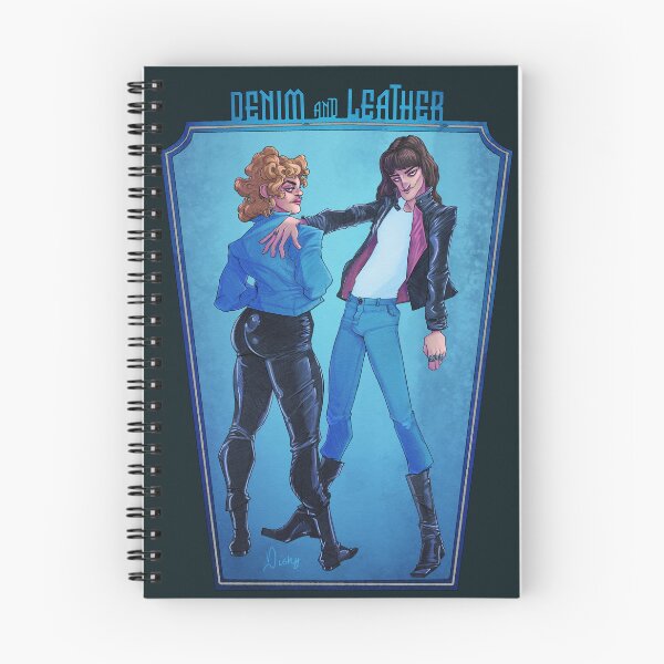 Item preview, Denim and Leather designed and sold by dishydraws.