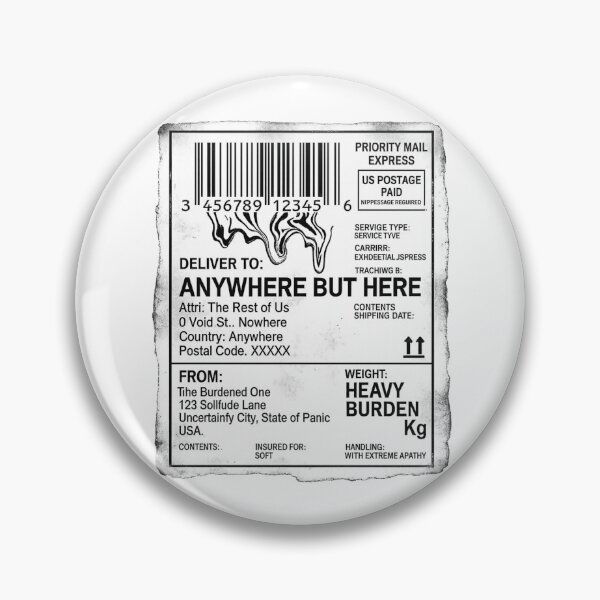 Item preview, ANYWHERE BUT HERE designed and sold by krish-prints.
