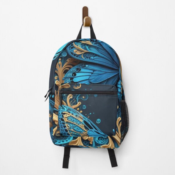 Item preview, Celestial Butterfly in Tranquil Blues designed and sold by Harmonic_Layers.