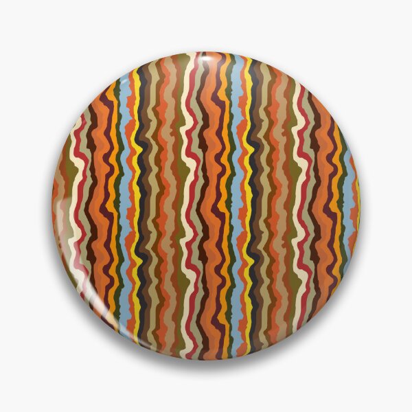 Item preview, African inspired wavy stripe seamless repeating pattern designed and sold by SeamlessDsign.