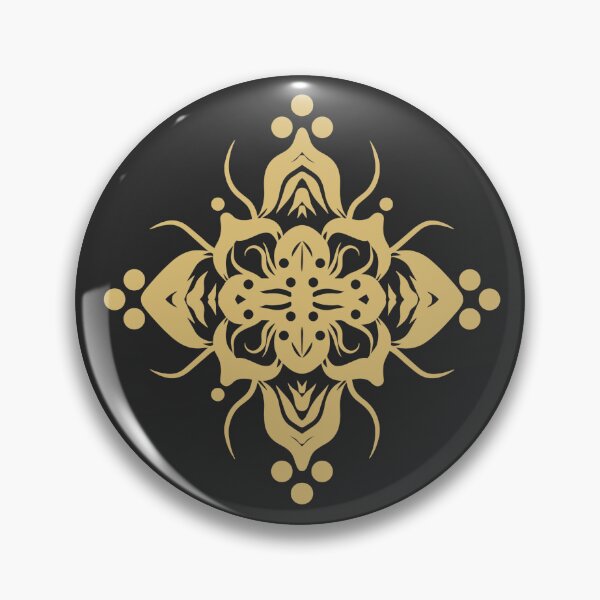 Artikelvorschau, Royal Thorn – Gothic Gold Ornamental Pattern entworfen und verkauft von Level99xp.